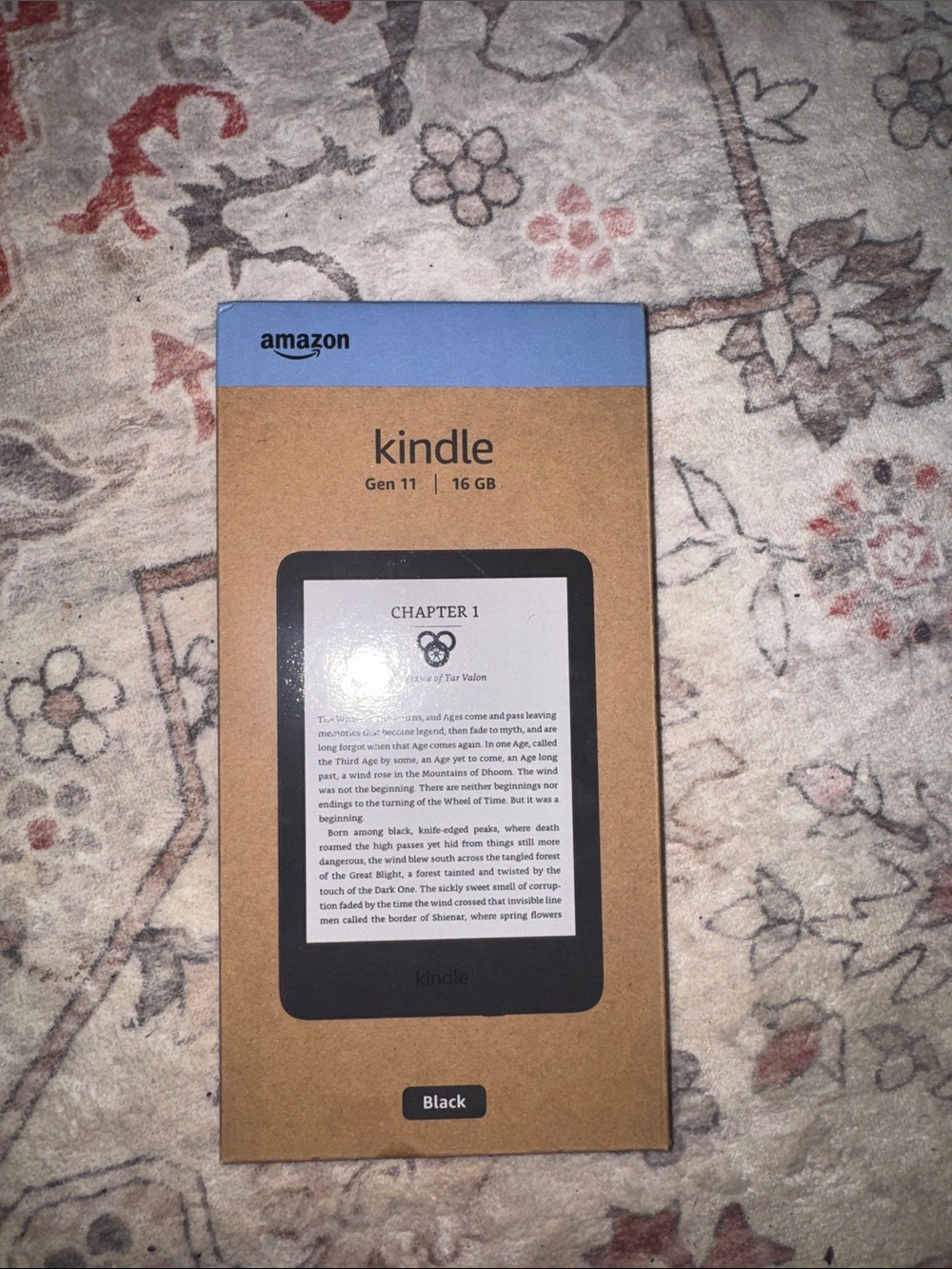Amazon Kindle Gen 11 eReader – Black and Brown Packaging